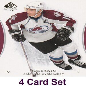 Joe Sakic Hockey Card Collection